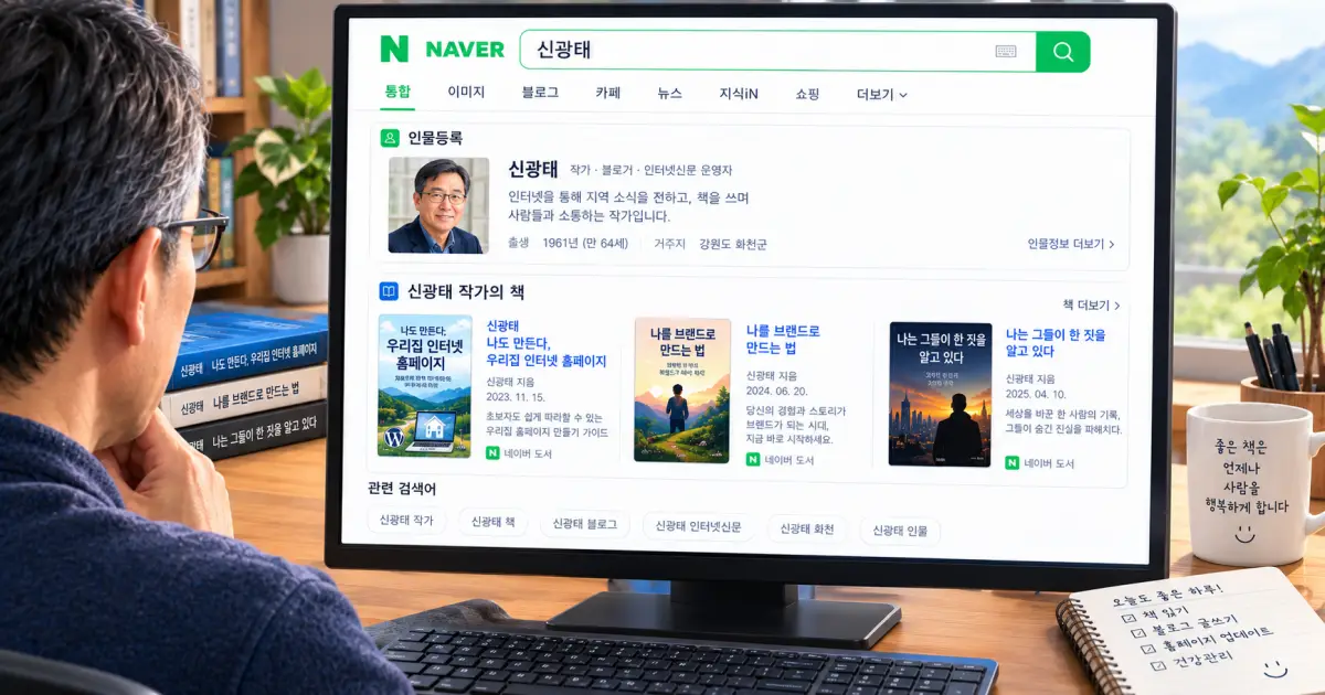 네이버에서 이름 검색결과